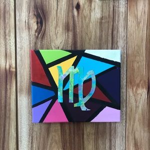 Virgo Acrylic Painting